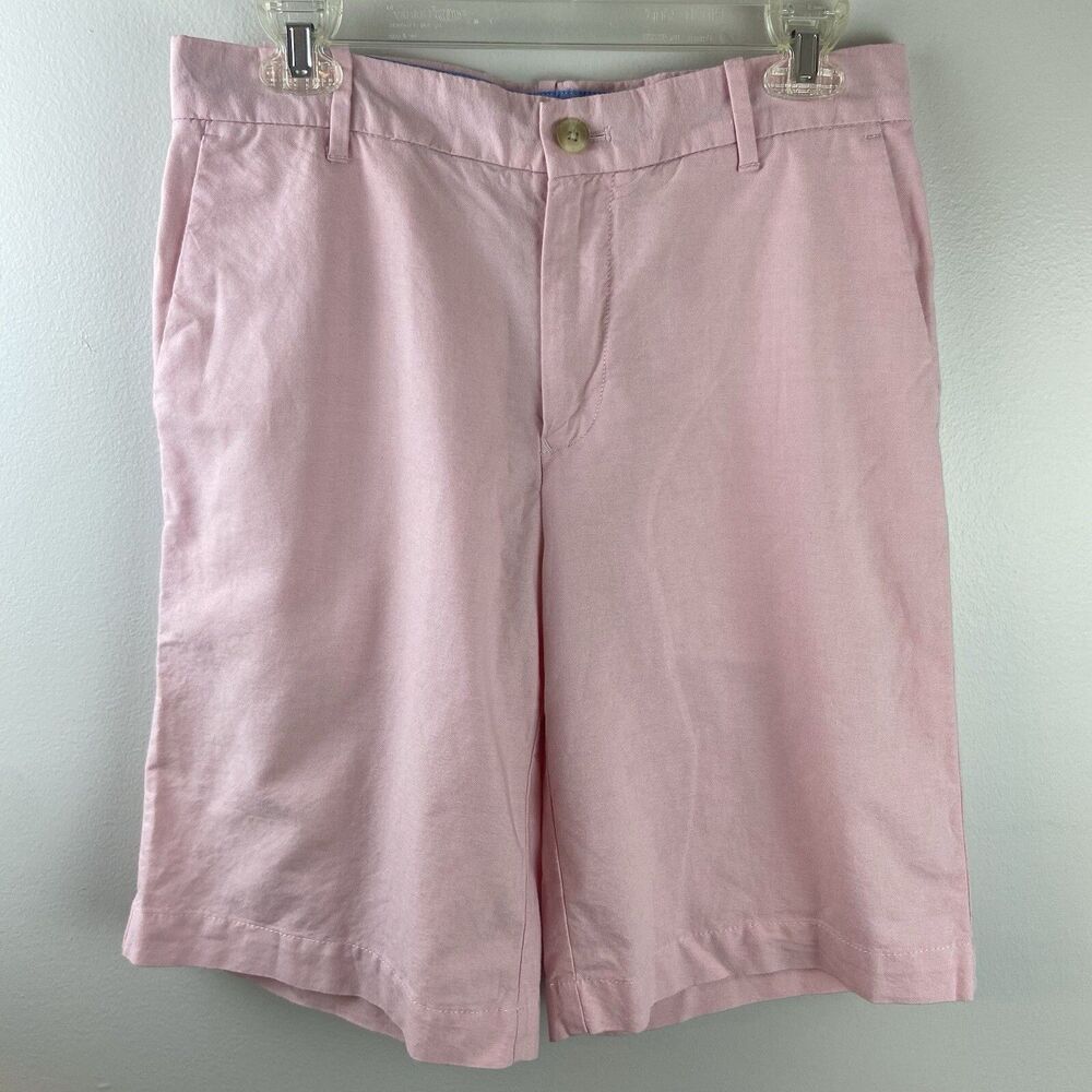 IZOD shorts size 30 Pink preppy mens 10 inch inseam pockets